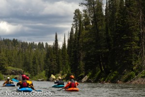 It's great paddling with this guy, but he makes shuttle a bit of a pain.