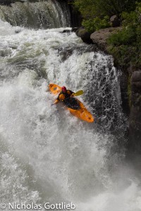 Sam on the top drop. You slide in literally 5' upstream of this.