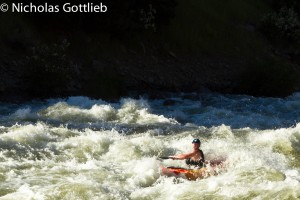 Austin Rathmann loving life on the North Fork. Suns out guns out.